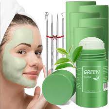 Green Mask Stick Is Formulated With Green Tea Extract
