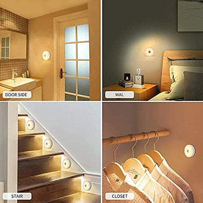 (Free Home Delivery)🌙✨ Smart Motion Sensor Night Light – USB Rechargeable