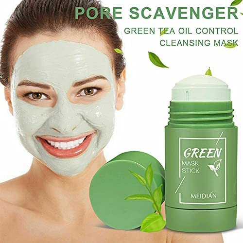 Green Mask Stick Is Formulated With Green Tea Extract