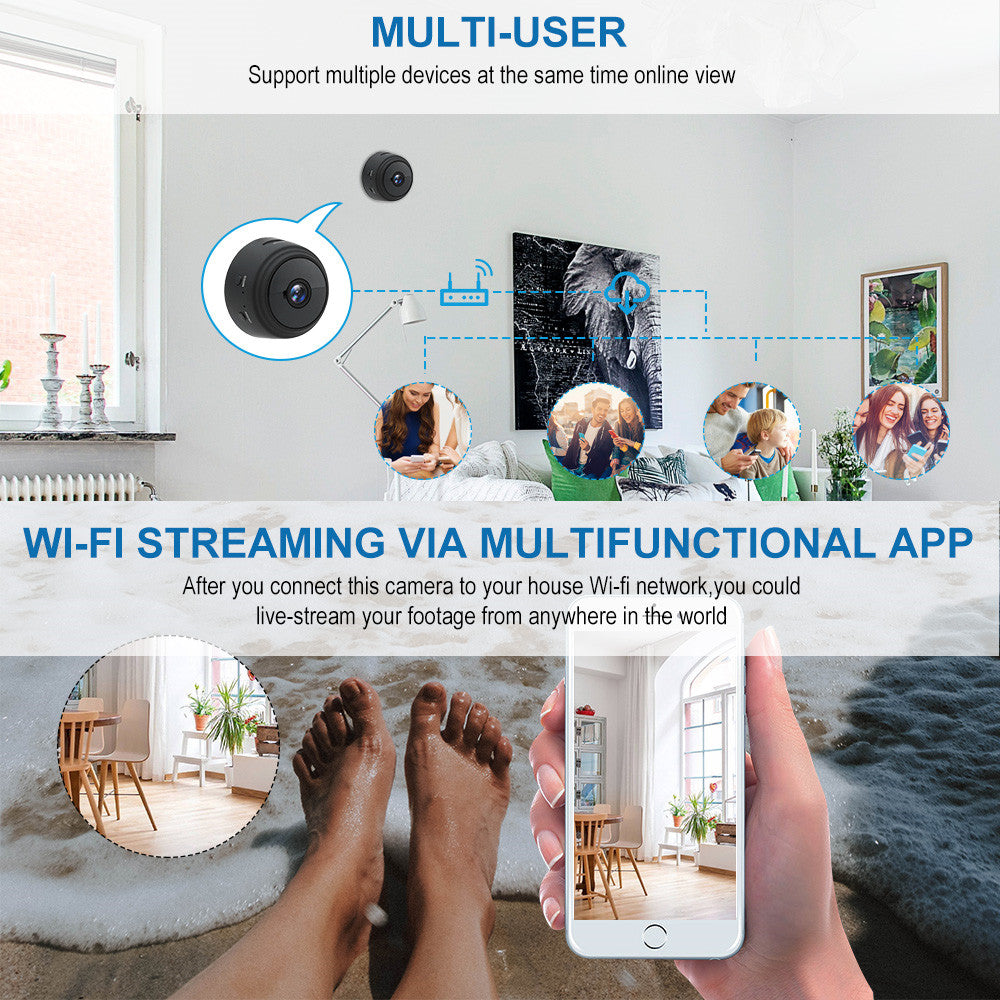 A9 mini Wifi camera original HD 1080p IP Home Security camera
