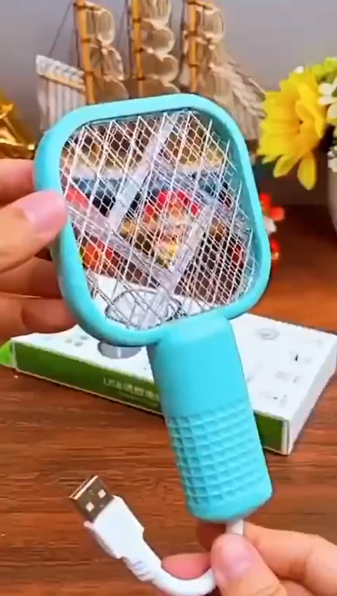 Rechargeable Mini USB Electric Mosquito Racket