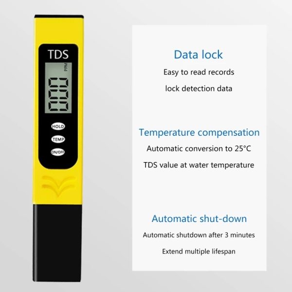 TDS Meter Water Quality Tester Pen