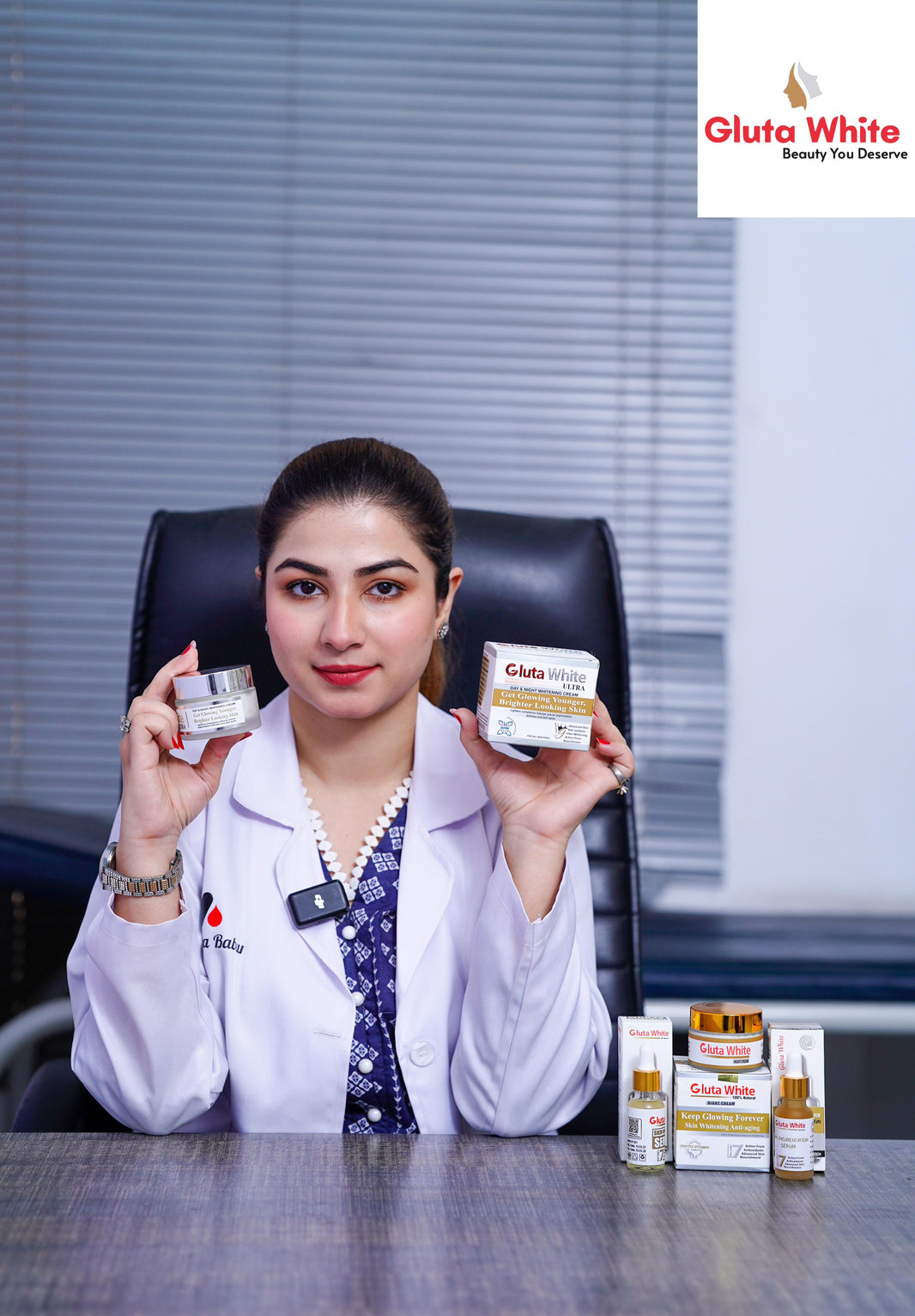 Gluta White Whitening Serum