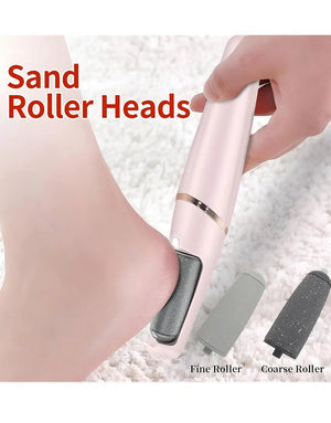 Rechargeable Electric Pedicure Foot File – Callus Remover for Hard & Dry Skin