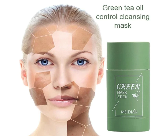 Green Mask Stick Is Formulated With Green Tea Extract