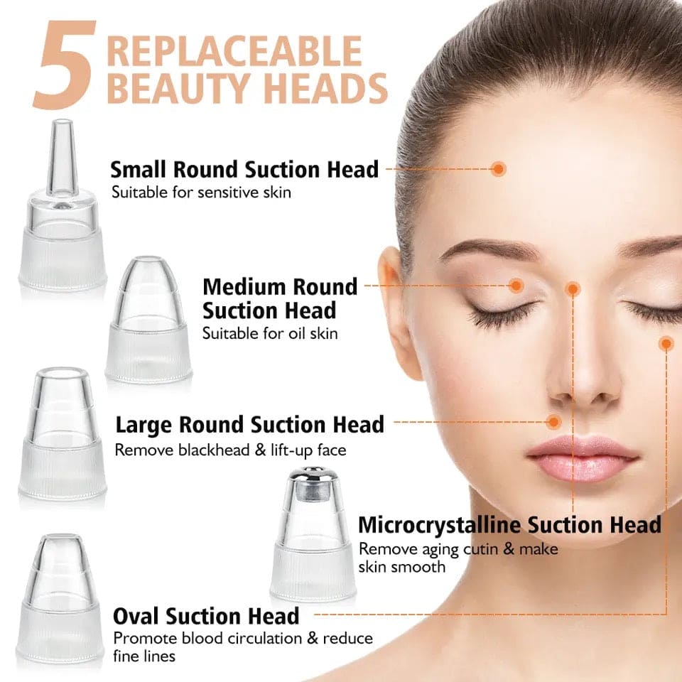 Electric Blackhead Remover, Pore Cleaner Machine