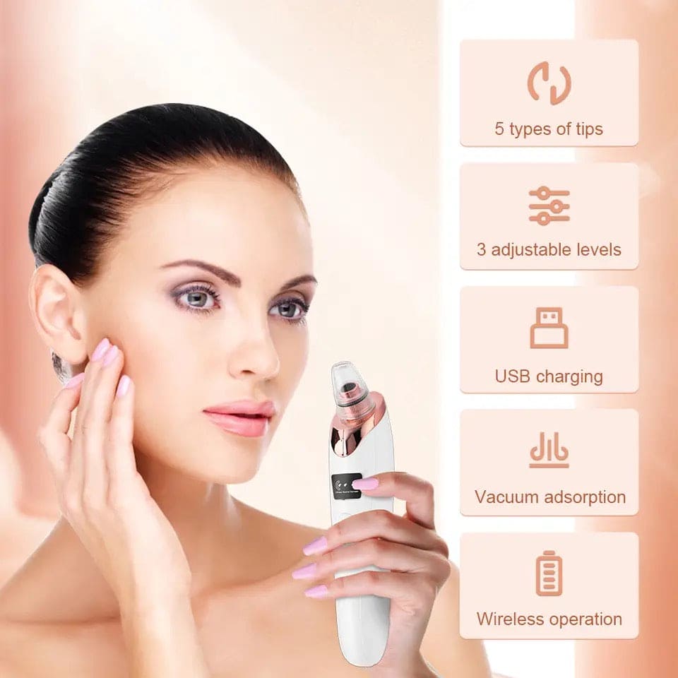 Electric Blackhead Remover, Pore Cleaner Machine