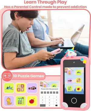 Kids Smart Phone Toy with Camera & Games
