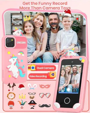 Kids Smart Phone Toy with Camera & Games